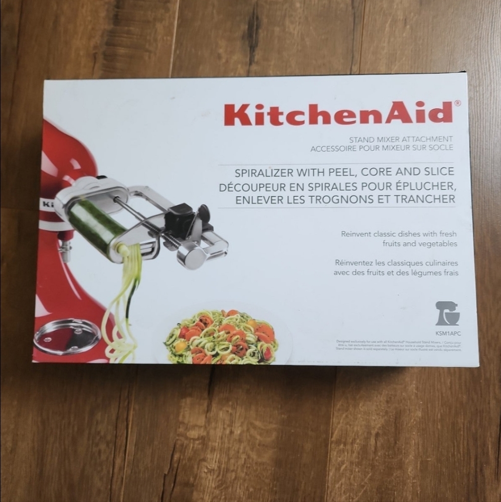 Kitchenaid spiralizer attachment